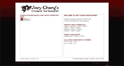 Desktop Screenshot of joeychangsrestaurant.com